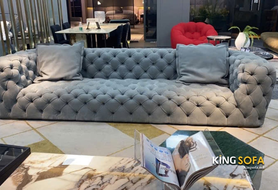 Mẫu Sofa Ý Giá Thành Rẻ – Đẳng Cấp Châu Âu Trong Tầm Tay 6 Hình ảnh - Sofa nỉ nhung