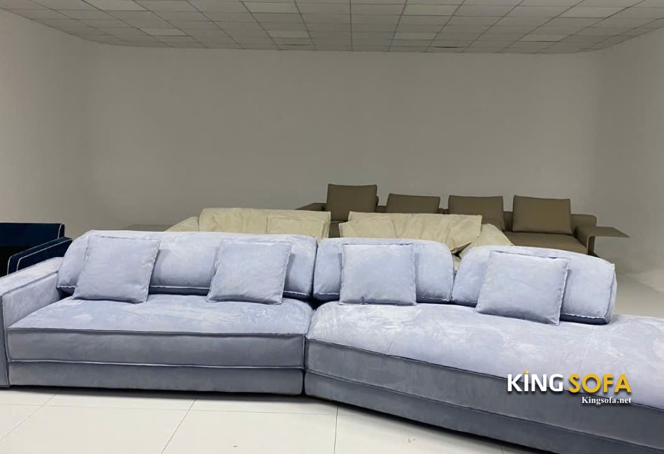Mẫu Sofa Ý Giá Thành Rẻ – Đẳng Cấp Châu Âu Trong Tầm Tay 8 Hình ảnh - Sofa nỉ nhung