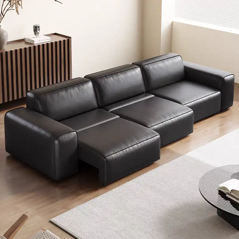 Sofa Avenue Da Bò Cao Cấp Tích Hợp Động Cơ Điện4